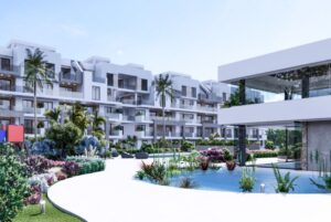 Area Beach III, 2 soveroms leiligheter i flott kompleks i El Raso, Guardamar