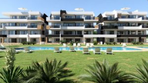 Amanecer IX, 2 soveroms leilighet med takterrasse og basseng i Torrevieja