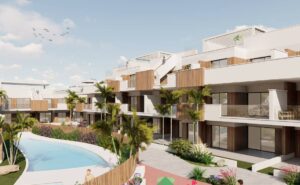 La Mar Resort Luxury VII, 2 soveroms Penthouseleiligheter i flott kompleks ved Pilar de la Horadada
