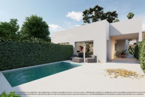 Serena Garden - Buganvilla Plus, 2 soveroms Duplex-villa nær stranden i Los Alcázres