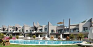 Residencial Saoco II, 3 soveroms leiligheter i flott kompleks i San Miguel de Salinas